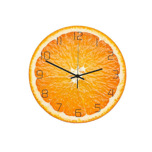 Oversized Wall Clocks Silent Wall Clock Bathroom Clock Kitchen Clock Fruit Wall Clock 1