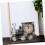 (Silver) Railway Engine Clock Creative Clock Creative Alarm Clock Funny Clock Desktop Ornaments Clock 2