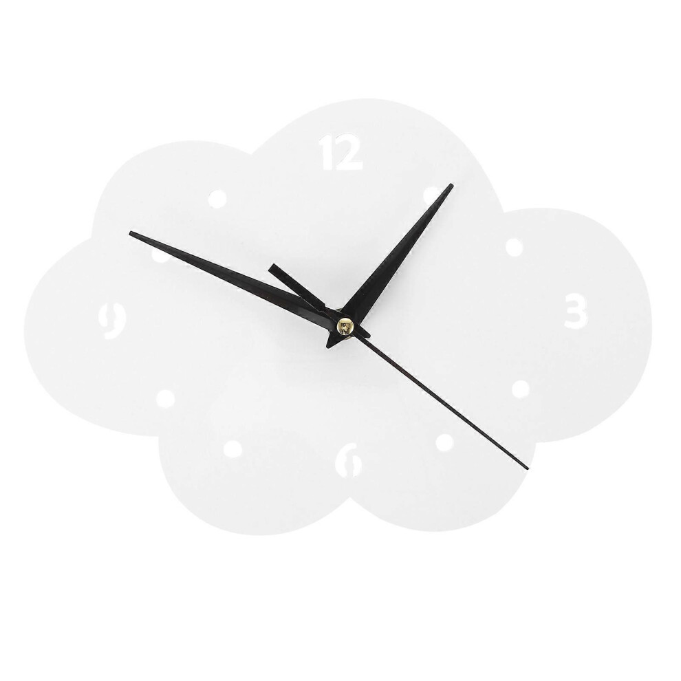 Wall Clock Kids Decorative Wall Clock Silent Wall Clock Clocks Kids Modern Wall Clock Cloud Hanging Clock