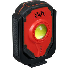 Sealey Rechargeable Worklight 15W COB - LED315, Black/Red