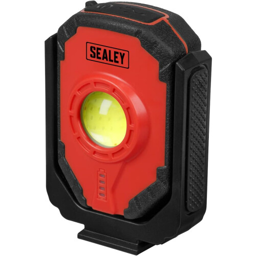 Sealey Rechargeable Worklight 15W COB - LED315, Black/Red 1