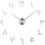 Creative Acrylic Diy Wall Clock Wall Clock Mirror Clock Wall Sticker Wall Sticker Clock Wall Clock Clock Silver 2