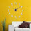 Creative Acrylic Diy Wall Clock Wall Clock Mirror Clock Wall Sticker Wall Sticker Clock Wall Clock Clock Silver 4