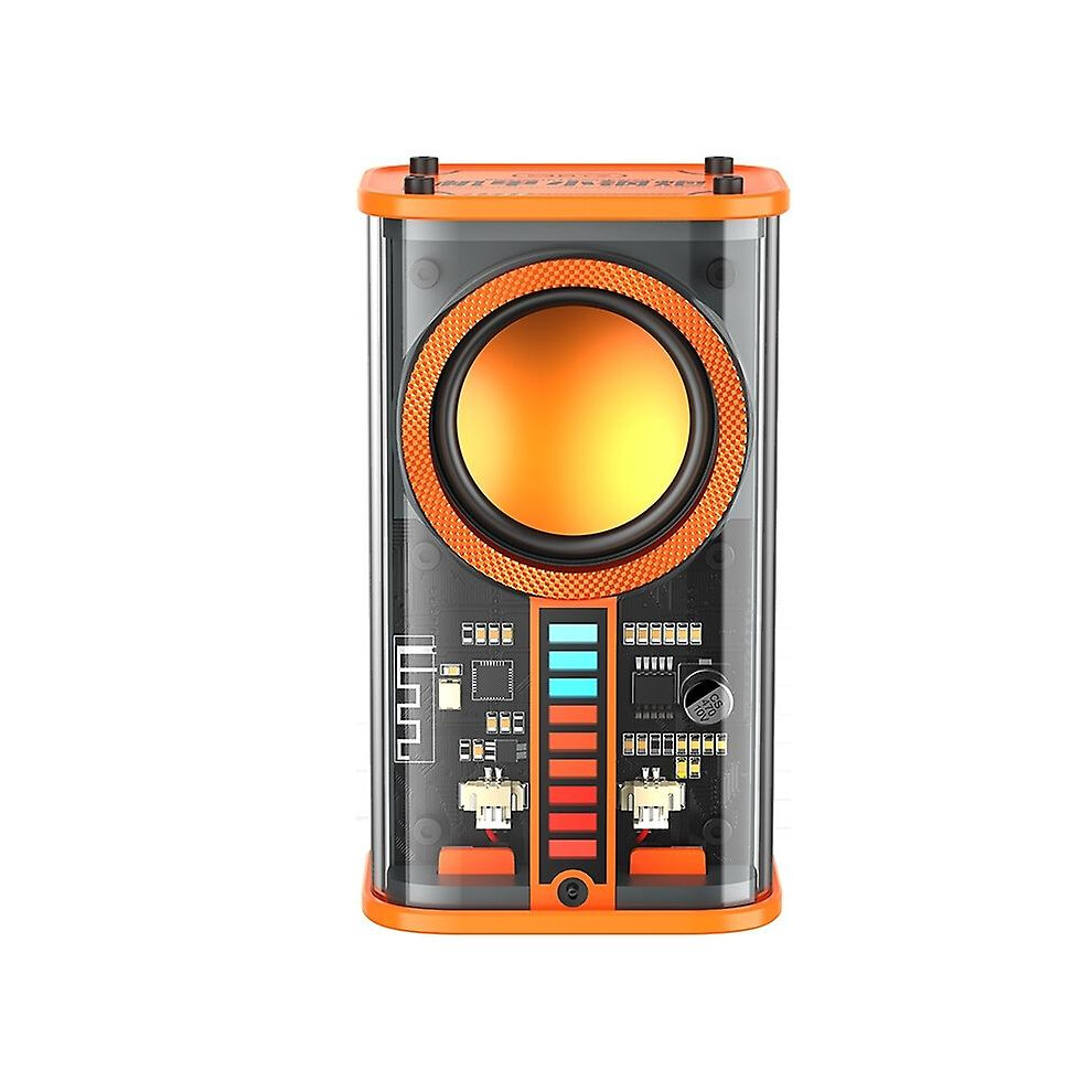 () K07 Sound And Rhythm Tws Wireless Bluetooth Speaker K07 (Black) Orange/Light/Black 8795862997576