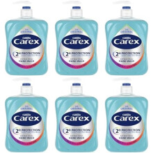 Carex 2 Hour Protection Antibacterial Original Hand Wash, Clean & Protect Hands, Bulk Buy, Pack of 6 x 500ml