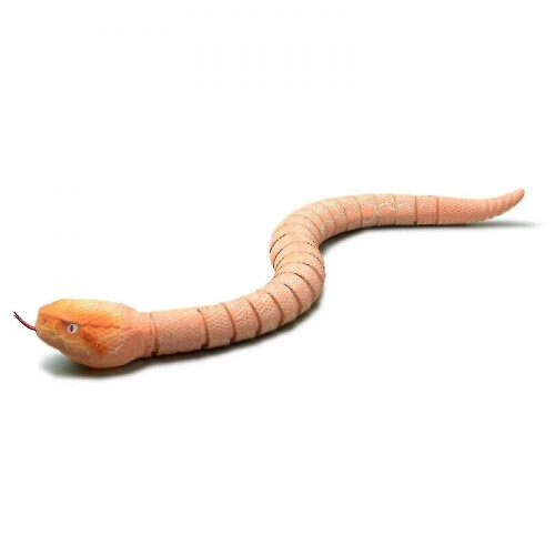 (yellow) Remote Control Chargeable Lifelike Realistic Cobra Toy