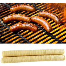 (2pcs) Sausage Casing,dry Meat Sausages Skins Casing, 14m X 26mm Roast Sausage Dried Sausage Casing, For Making Roast Sausage Dried Sausage, Homemade Snack B