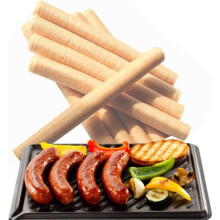 Edible Collagen Casing, Natural Clear Edible Roast Sausage Hot Dog Collagen Casing, For Homemade Sausage Ham,46Ft/Pc 7 thumbnail image