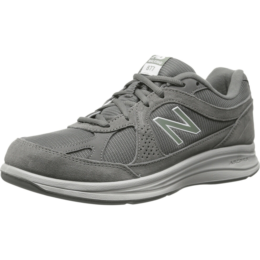 New Balance Men's 877 V1 Walking Shoe, Grey, 11 Wide