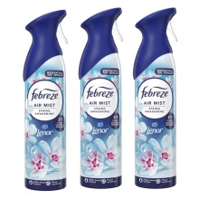 3 X 185 ml Febreze Air Mist Air Freshener Spray - Spring Awakening