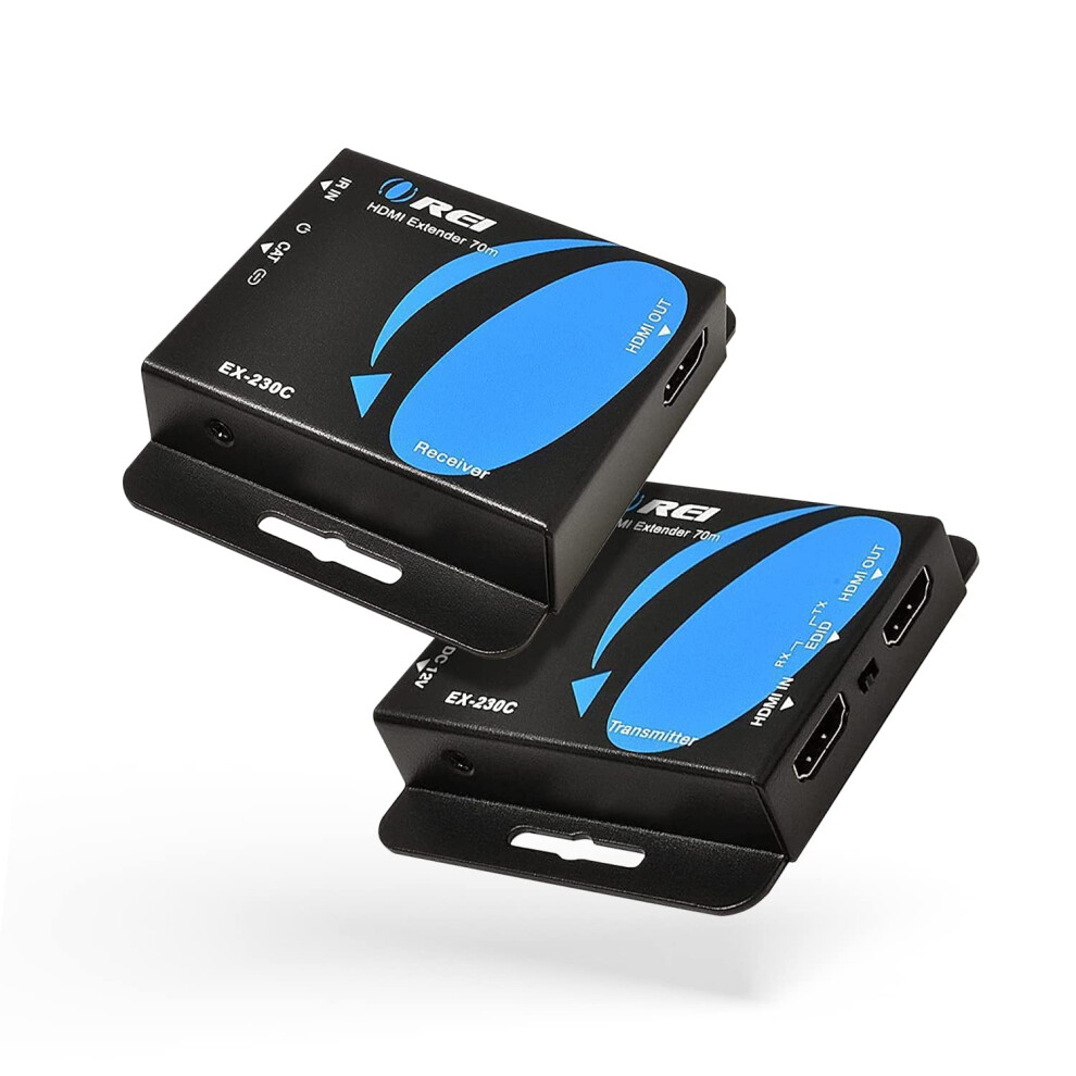 Photos - Cable (video, audio, USB) 4K HDMI Over cAT6cAT7 Extender by OREI Extender RJ45 4K@30Hz Upto 130 Ft 1080P Upto 230 FT Full HD POc Transmitter & Receive