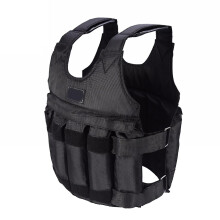(20kg) Adjustable Fitness Weighted Vest 20kg 50kg Exercise Training Fitness Jacket Gym Workout Boxing