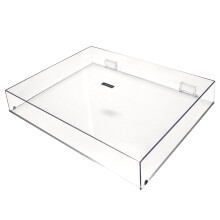 Reloop Optional Dust Cover For RP2000 and RP4000 Turntable Models Plastic 17.4""L x 13.7""W x 2.7""H Clear
