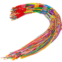 Resinta 40 pezzi braccialetti intrecciati fatti a mano colori assortiti cordini dell'amicizia braccialetti di filo forniture per feste bomboniere