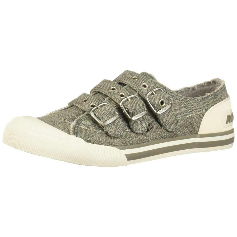 Rocket Dog womens Jolissa Fashion Sneaker, Grey, 7.5 US