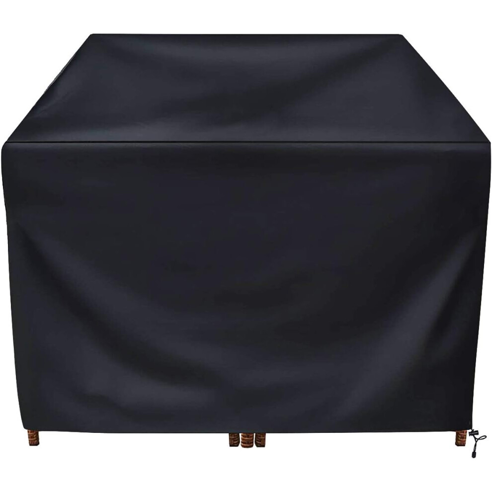 Ankier Garden Furniture Covers, Waterproof, Anti-UV, Heavy Duty 420D Oxford Fabric Rattan Furniture Cover for Cube Set