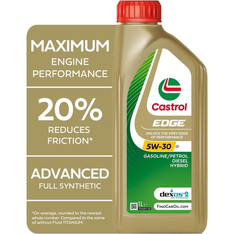 Castrol EDGE 5W-30 C3 Engine Oil 1L