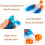 Dog Training Clickers, Pet Training Clicker With Retractable Target Stick, Training Click Stick For Pet Bird Training 5