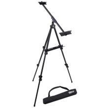 U.S. Art Supply 80"""" H?jt aluminium kunstner akvarel felt og display staffeli stativ - justerbar h?jde gulv og bordplade stativ holder malerl?rre