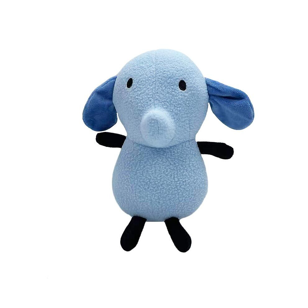 (Gray elephant, 20cm) Bing Bunny Plush Doll Coco Flop Pando Rabbit Friend Stuffed Toy Kids Easter Gift