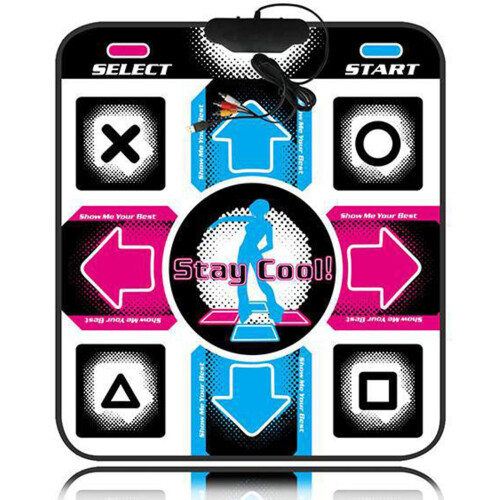 Usb Wired Dance Mat With Non-slip Surface And Sensitive Key Response For Pc/computer Games