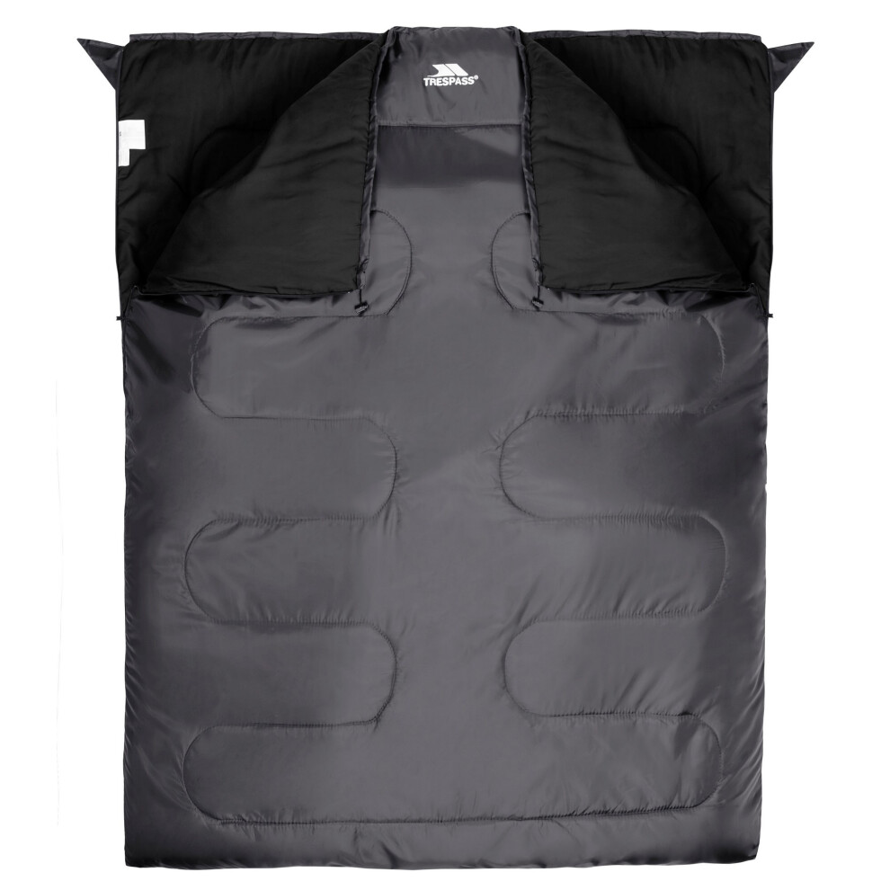 (One Size, Granite) Trespass Catnap 3 Season Double Sleeping Bag