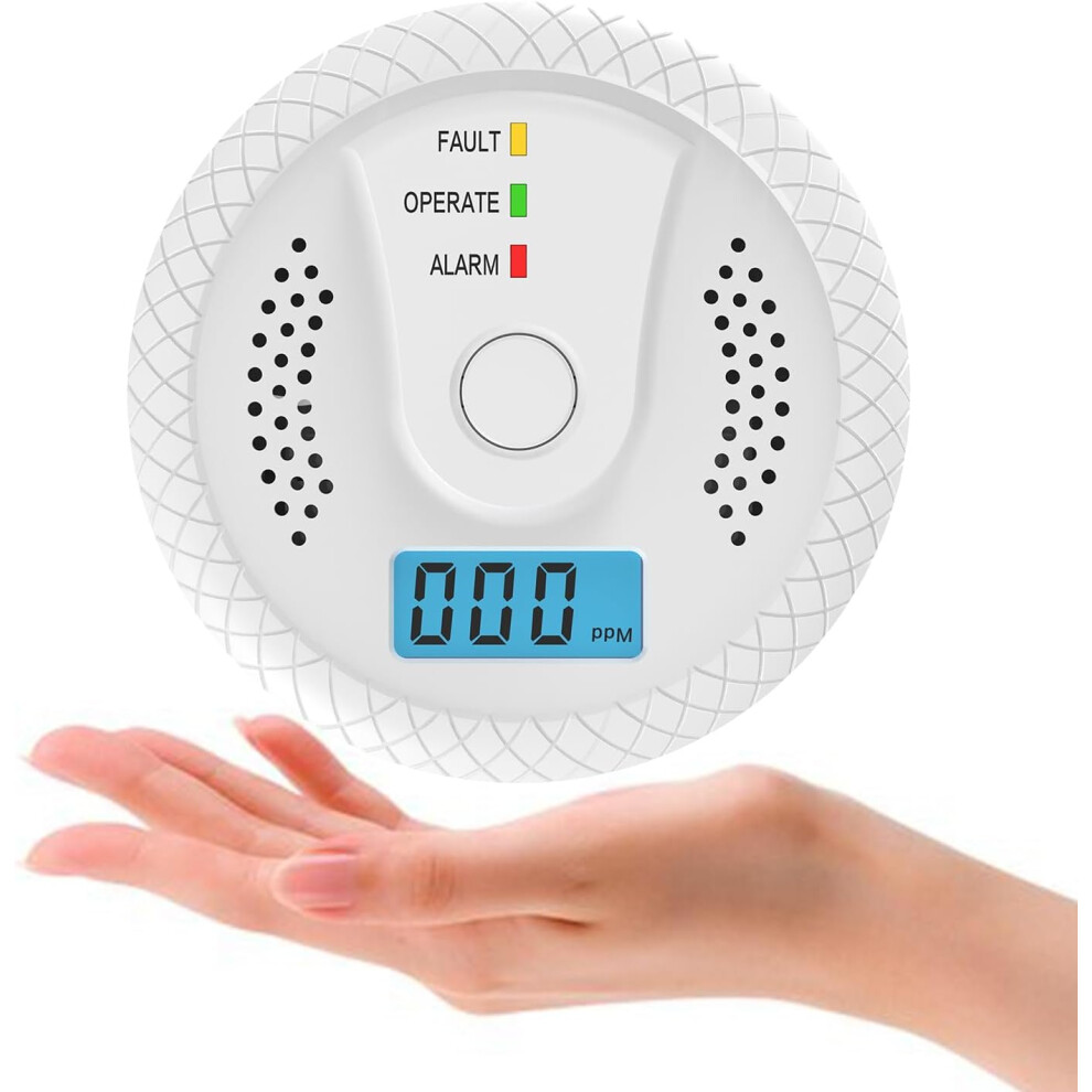 Carbon Monoxide Detector, Carbon Monoxide Alarm, Detector With Led 601209797656
