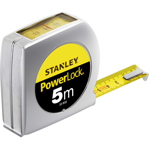 STANLEY Stanley 033932 Powerlock Tape 5m Top Reader