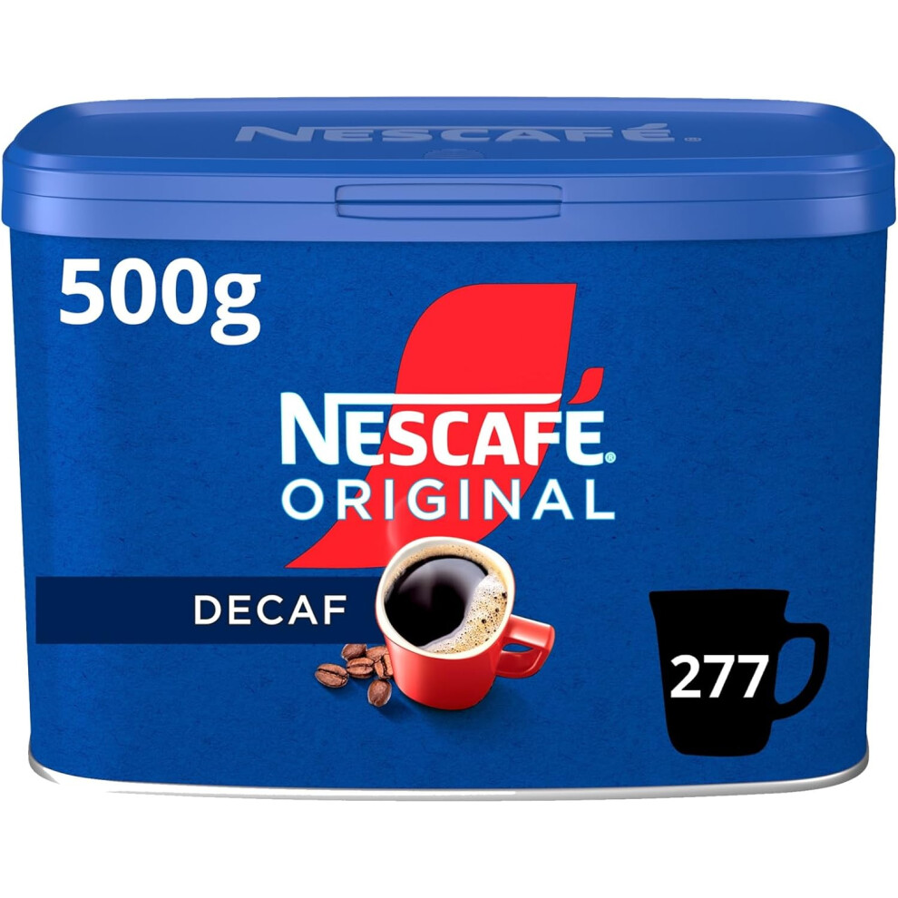 Nescafe Nescafé Original Decaf Instant Coffee 500G Tin