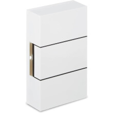 Honeywell Home Ding Dong Classic Wired Doorbell in Elegant White - 15m Range - 80 dB - 2 Chime