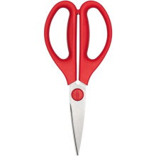 OXO 1132400 Good Grips Kitchen Scissors, Plastic Stainless Steel, Red