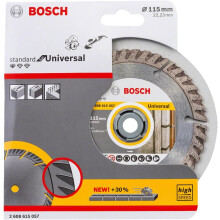 Bosch Professional 1x Standard for Universal Diamond Cutting Disc (for Concrete, Reinforced concrete