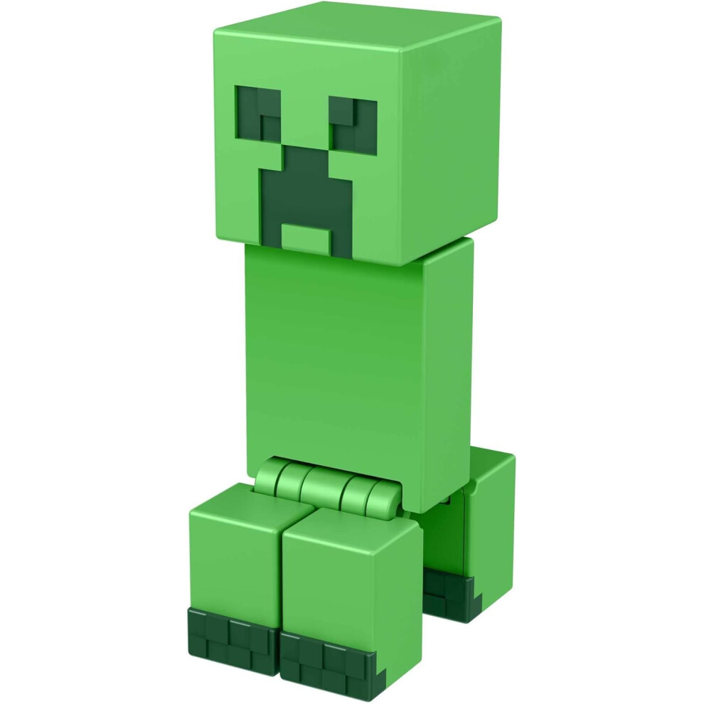 Mattel Minecraft Creeper Build-A-Portal Figure - Collectible Figure & Build-A-Portal Piece