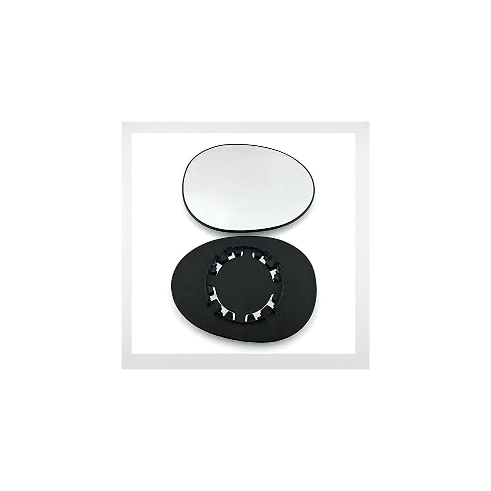 Fits Toyota Aygo, For 2009 To 2015 May Convex Wing Mirror Glass Left Hand (Uk Passenger Side) 885334833742