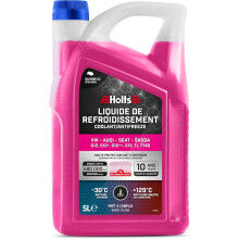 Holts HAFR0006B Antifreeze Coolant for Car VW-Audi-Seat-Skoda G12, G12+, G12++, G13, G12 EVO 10-year 300k mile long life protection Pink, 5 Litre