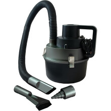 Sakura 120W Vacuum Cleaner SS5311 - Perfect for Cars Boats Caravans - Wet and Dry Cleaner and Inflator - Washable Filter - Powered by 12V Socket
