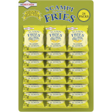 Smith's Savoury Selection Scampi & Lemon Fries 27g (Sheet of 24 Bags)
