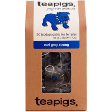 Teapigs Earl Grey Strong Tea Made With Whole Leaves (1 Pack of 50 Tea Bags)