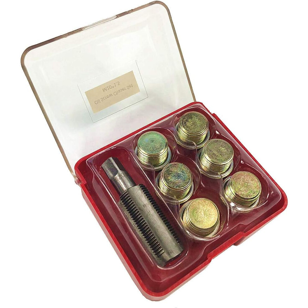 Bestsq M20 X 1.5Mm Oil Drain Plug Thread Repair Kit Oil Pan Screws Rethread Tool 885334833124
