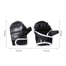 (Only Half Finger Gloves) New Smart Music Boxing Machine Adult/Children Sports Fitness Boxing Trainer