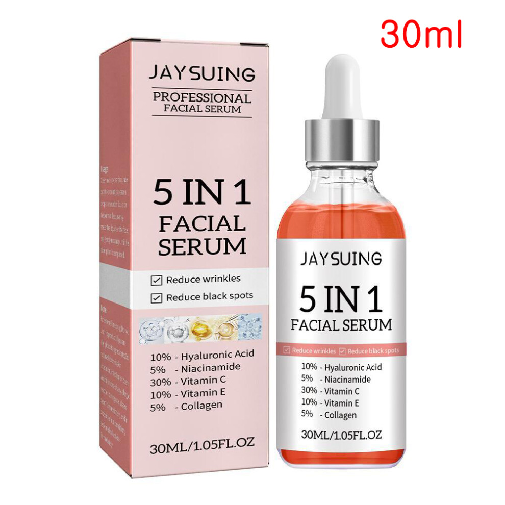 Bghone Gold (30Ml) Ginseng Face Essence Polypeptide Anti-Wrinkle Lightning Moisturizing Facial Serum With Niacinamide Skin Care