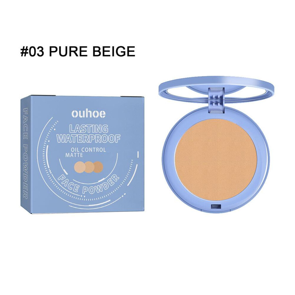 Bghone (03) Oil Control Loose Powder Clean Matte Face Pressed Powder Smooth Setting Powder Makeup Lightweight Long Lasting Silky Mist Powder