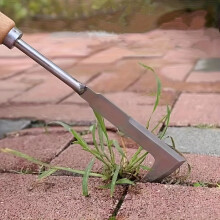 (Stainless Steel) 1pcs Stainless Steel Handheld Weed Puller, Serrated Edge Weeding Sickle
