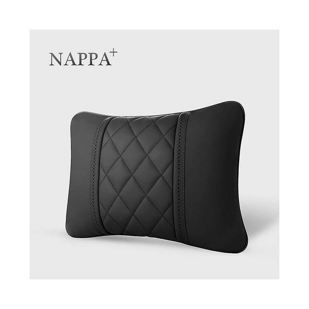 (Black) For Mercedes Maybach S-Class Headrest Luxury Car Pillows Car Travel Neck Rest Pillows Seat Cushion Support Car Accessories S Black 8795863064291