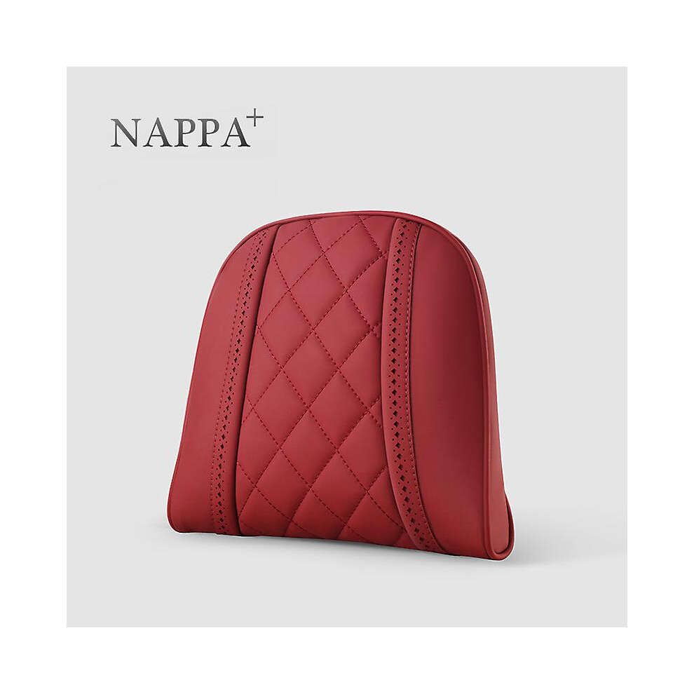 (Red) For Mercedes Maybach S-Class Headrest Luxury Car Pillows Car Travel Neck Rest Pillows Seat Cushion Support Car Accessories S Red 8795863064345