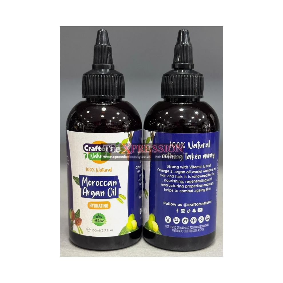 CraftorâS Craftor's 100% Natural Moroccan Argan Oil Hydeating 150 Ml