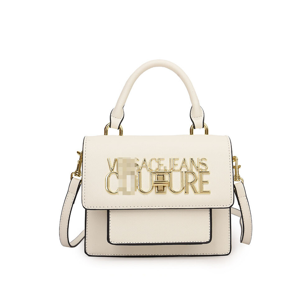 (White) Small square bag, single shoulder crossbody bag, casual women's bag