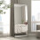(Black) CASSILANDO 165x60cm Full Length Standing Mirror 5