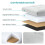 (Light Grey(38*38*38)) Grey Foldable Ottomans Storage Box 7