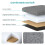 (Dark Grey(30*30*30)) Grey Foldable Ottomans Storage Box 8